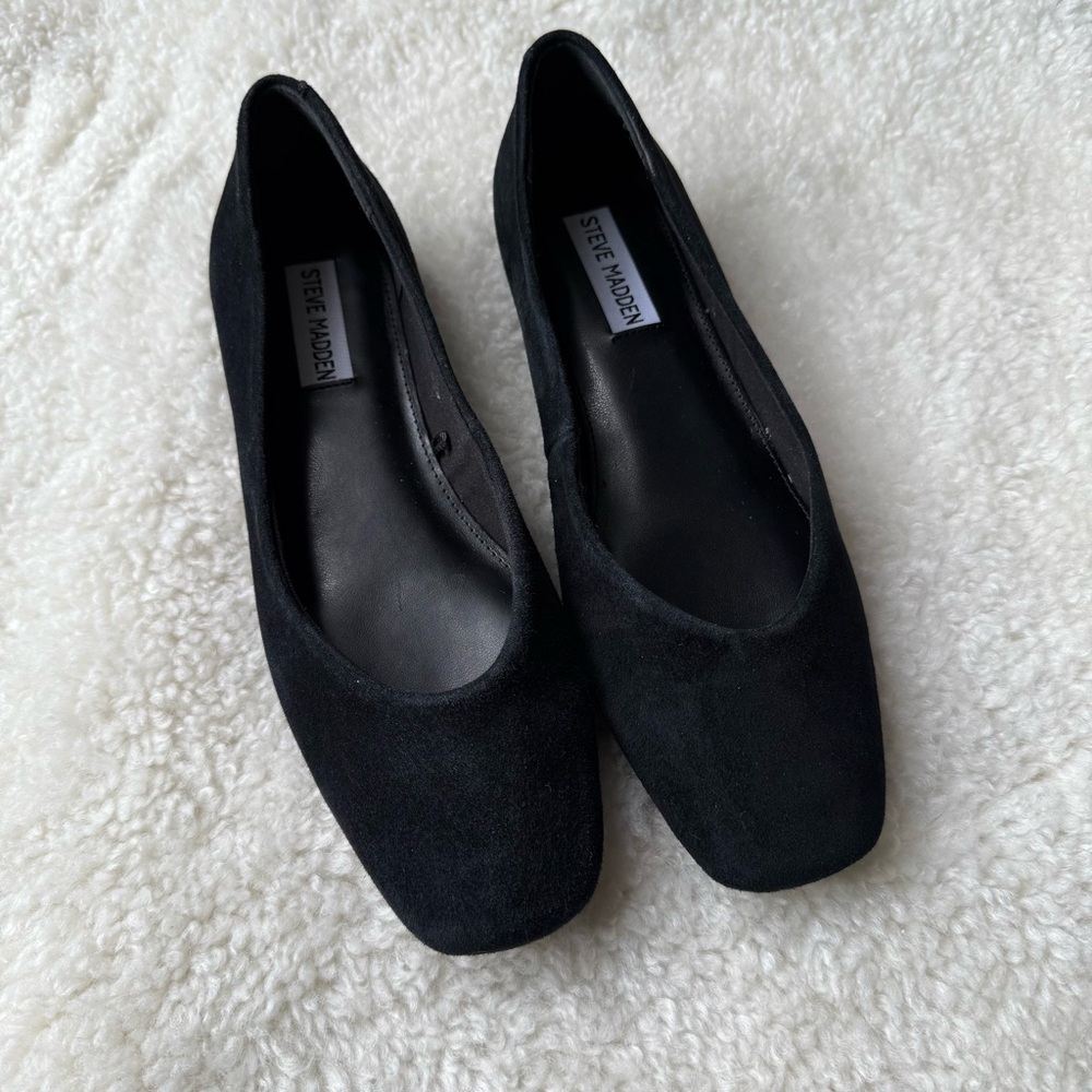 Steve Madden Women's Black Flats
